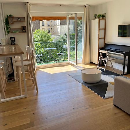 Superbe Appartement Avec Belle Vue Jardin Paris Luaran gambar