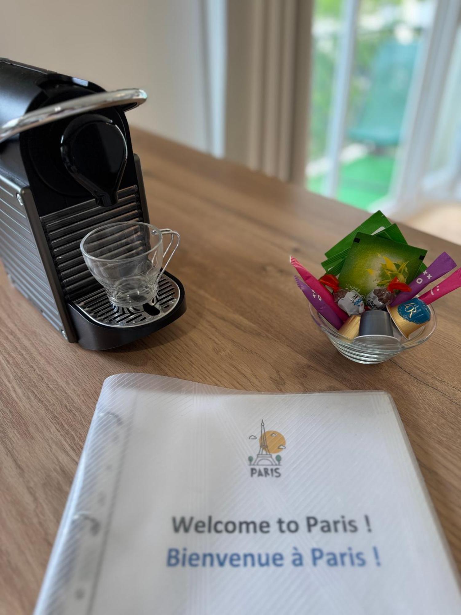 Superbe Appartement Avec Belle Vue Jardin Paris Luaran gambar